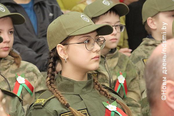 В Жлобине открылся военно-патриотический клуб «Рассвет»