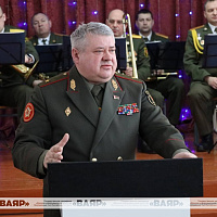 Представители транспортных войск посетили среднюю школу № 1 города Любани