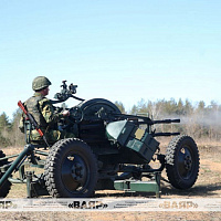 Занятия по огневой подготовке с личным составом подразделений территориальной обороны