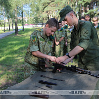 В гостях у гвардейцев — юные усовцы