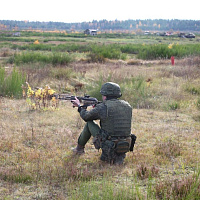 Гвардейцы выполнили упражнения контрольных стрельб