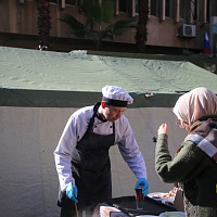В сирийском Алеппо развёрнут полевой лагерь