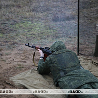 На войсковом стрельбище Гожского полигона прошли занятия с новым пополнением по огневой подготовке