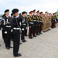 Церемония открытия заключительного этапа республиканской военно-патриотической игры «Орленок»