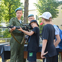 В гостях у брестских десантников