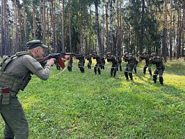 Практические занятия курсантов в Военной академии Республики Беларусь