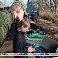 Торжественное открытие военно-патриотического класса в средней школе №2 города Столбцы