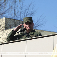 Ритуал проводов военнослужащих срочной военной службы 120 омбр, увольняемых в запас