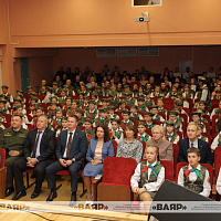 Пополнились ряды учеников военно-патриотического класса средней школы № 93 г. Минска