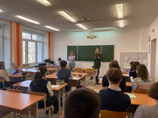 В рамках профориентационной работы