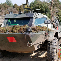 Батальонное тактическое учение с одним из десантно-штурмовых батальонов 38 одшбр