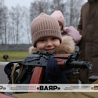 Торжественный ритуал принятия Военной присяги в Жодино