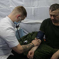 Военные врачи принимают участие в комплексной проверке боеготовности Вооружённых Сил