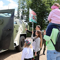 Праздничные мероприятия в столичном парке Победы