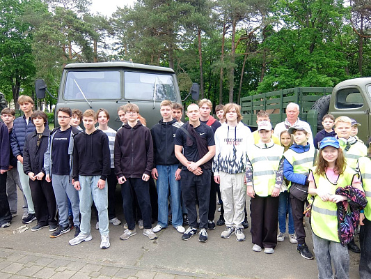 В 361 боо (ЦОВУ) прошли учебно-полевые сборы с учащимися школ г. Минска