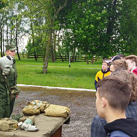 Военно-полевые сборы с учащимися 10-х классов школ города Бреста