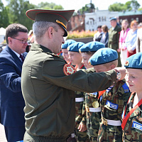 Торжественная церемония закрытия республиканского этапа военно-патриотической игры «Зарничка»