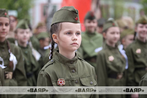 Церемония открытия реконструированной площади Победы в Бобруйске