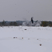 Военнослужащие 557-й инженерной бригады повышают уровень мастерства на полигоне