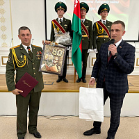 Торжественное собрание, посвященное 80-летию военного комиссариата Заводского района г. Минска