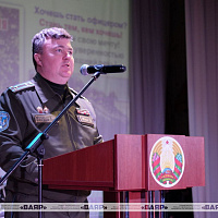 Более 200 школьников Лепеля и Лепельского района приняли участие в военно-патриотической акции «Готовы Родине служить»