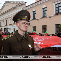 Торжественные мероприятия, посвящённые Дню Победы, в Гродненском гарнизоне