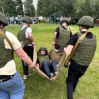 В Речице прошла военно-прикладная игра «Штурм»