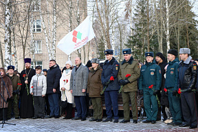 Военнослужащие 36 дмостбр и 65 автбр приняли участие в митинге   «Пока мы помним — мы живем!» 