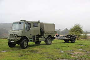 Испанская армия испытывает новый автомобиль URO VAMTAC SK95