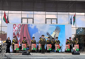 Праздник с военными музыкантами