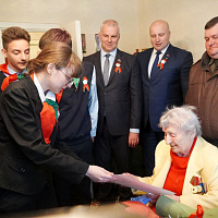 На Могилевщине поздравили ветеранов Великой Отечественной войны