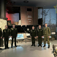 Курсанты Военной академии посетили Белорусский государственный музей истории Великой Отечественной войны