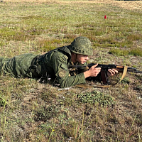 Плановые занятия по огневой подготовке в 74 опс