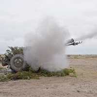 Соревнуются артиллеристы и ракетчики