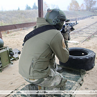 На полигоне Гожский проходит сбор по тактической стрельбе