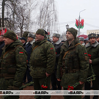 Торжественные мероприятия в Гродненском гарнизоне