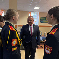 Воспитанники Борисовского кадетского училища Минской области посетили 60 опс