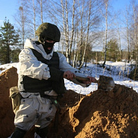 Мотострелковый взвод к «бою» готов