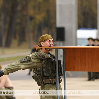 В музейно-парковом комплексе «Победа» прошла церемония отправки граждан на срочную военную службу