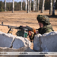 Батальонное тактическое учение в 19 омбр