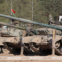 На танкодроме 72 ОУЦ прошли занятия по вождению