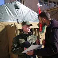 Белорусские военные начали оказание медицинской помощи пострадавшим от землетрясения в Сирии
