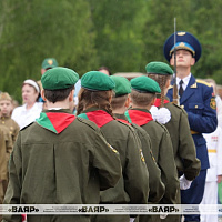 Торжественное закрытие республиканского финала военно патриотической игры «Зарничка»