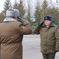 Гвардейцы произнесли слова клятвы на верность Родине