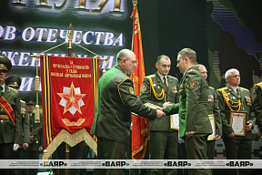 Торжественное собрание в Гродненском гарнизоне