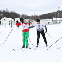 Лыжники мчались быстрее ветра (видео)