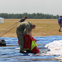 В 103 овдбр стартовал чемпионат Вооруженных Сил по парашютному спорту