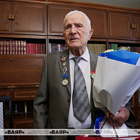 Сегодня исполнилось 100 лет участнику Великой Отечественной войны Фёдору Сергеевичу Фещенко