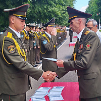 61-й выпуск прапорщиков состоялся в 72 ОУЦ