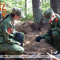 В Полоцке дан старт поисковым работам с участием белорусских и российских военнослужащих